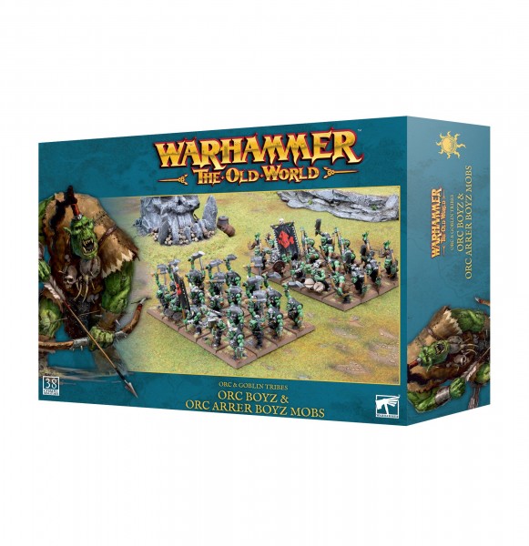 Warhammer The Old World - Ork-Mob aus Kriegern & Spicka-Schütz'n