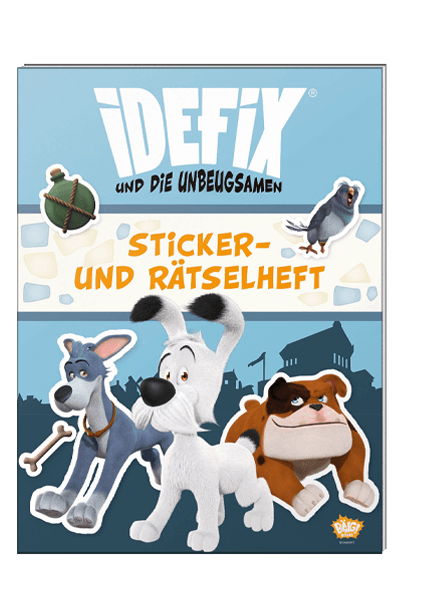 Idefix Beschäftigungsbuch zum Basteln und Rätseln - Mit Stickerbogen