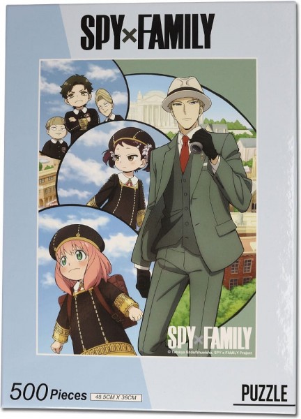 Spy x Family Puzzle Go to School (500 Teile)