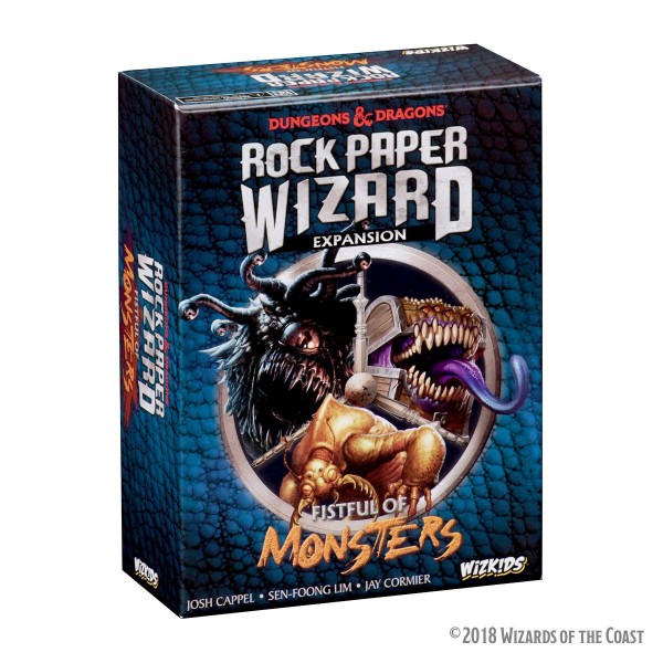Dungeons &amp; Dragons Brettspiel-Erweiterung Rock Paper Wizard: Fistful of Monsters *Englische Version*