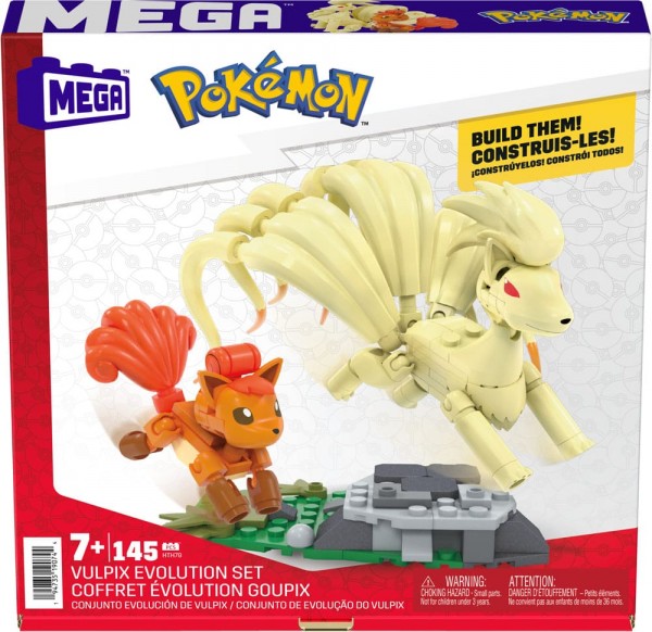 Pokémon MEGA Bauset Vulpix Evolution