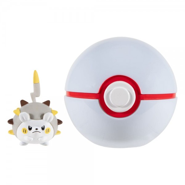 Pokémon Clip'n'Go Poké Balls Togedemaru & Premierball