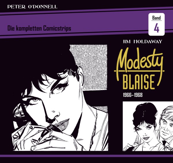 Modesty Blaise 4 - Die kompletten Comicstrips - 1966 - 1968