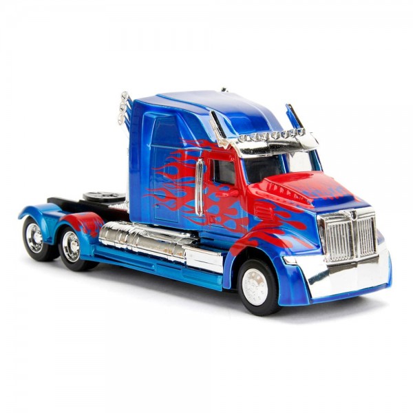 Transformers Hollywood Rides Diecast Modell 1/32 T5 Optimus Prime (Western Star 5700XE)