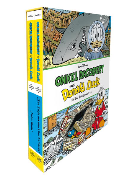 Onkel Dagobert und Donald Duck - Don Rosa Library Schuber 2 (Band 3+4)