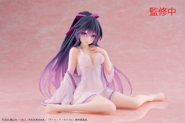 Date A Live V PVC Statue Desktop Cute Figure Tohka Yatogami Nightwear Ver. 13 cm