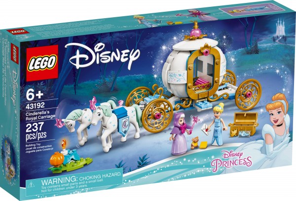 LEGO® Disney 43192 Cinderellas königliche Kutsche