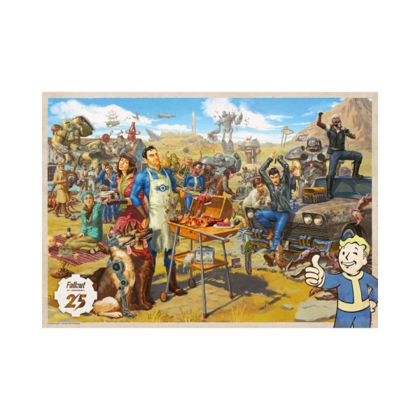 Fallout Gaming Puzzle 25th Anniversary (1000 Teile)