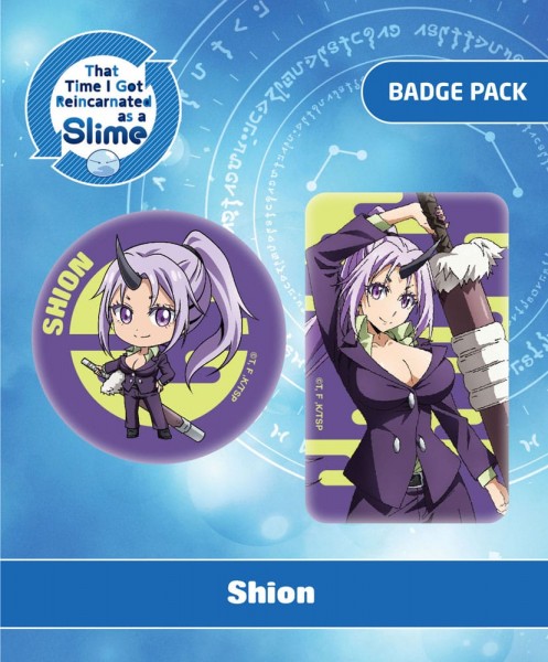 That Time I Got Reincarnated as a Slime Ansteck-Buttons Doppelpack Shion