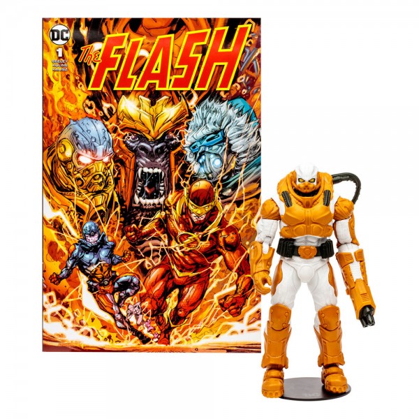DC Direct Page Punchers Actionfigur &amp; Comic Heatwave (The Flash Comic) 18 cm