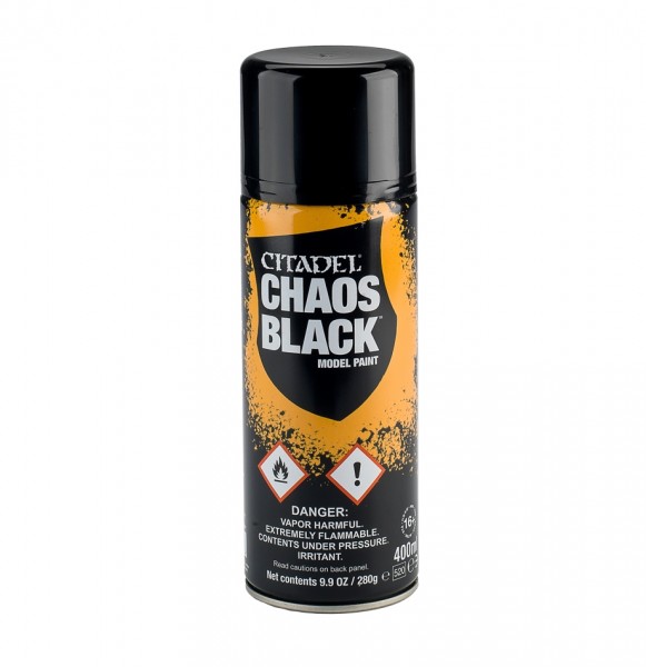 Chaos Black Spray Paint (400 ml)-Copy
