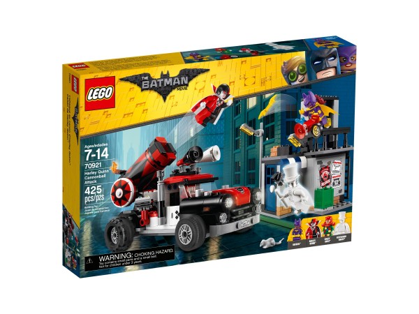 LEGO® The LEGO Batman Movie 70921 Harley Quinn Kanonenkugelattacke