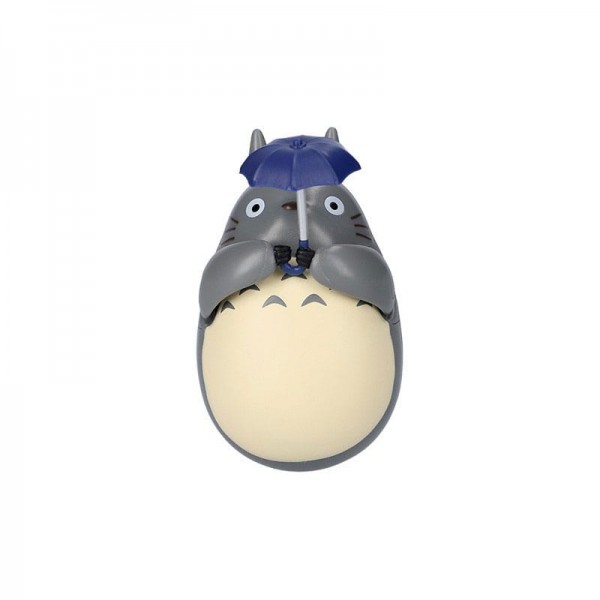 Mein Nachbar Totoro Figur mit rundem Boden Big Totoro with leaf 7 cm