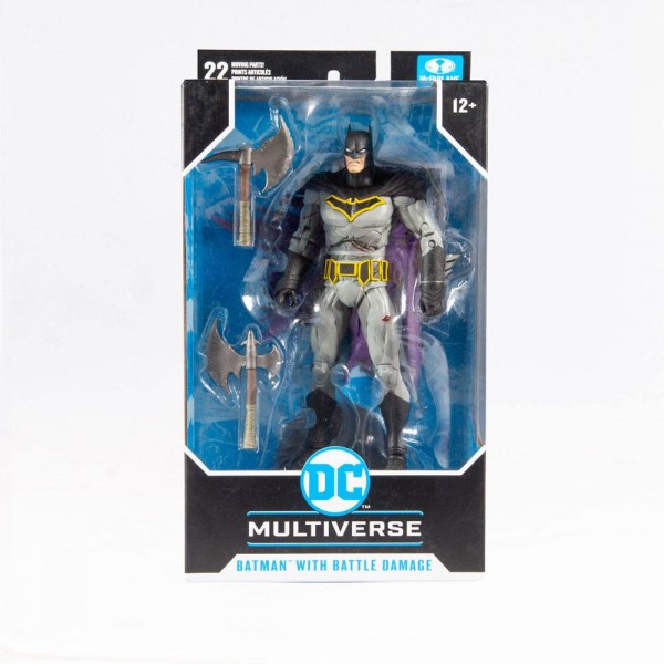 DC Multiverse Actionfigur Batman with Battle Damage (Dark Nights: Metal) 18 cm