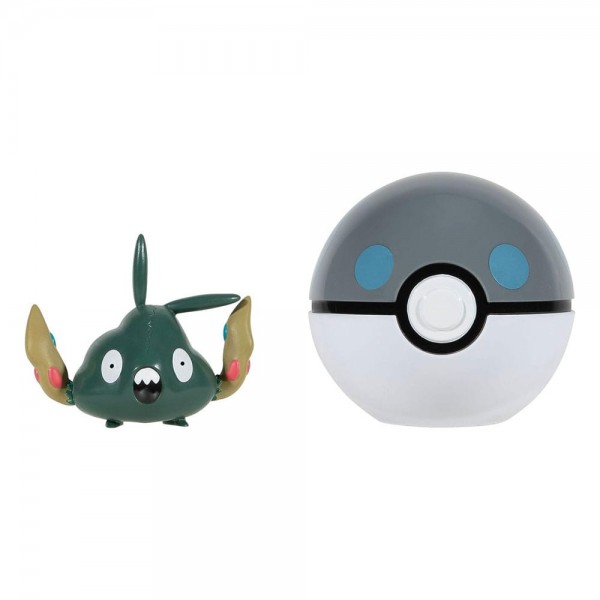 Pokémon Clip&#039;n&#039;Go Poké Balls Unratütox &amp; Schwerball