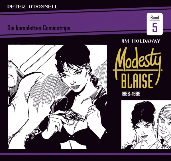 Modesty Blaise 5 - Die kompletten Comicstrips - 1968 - 1969