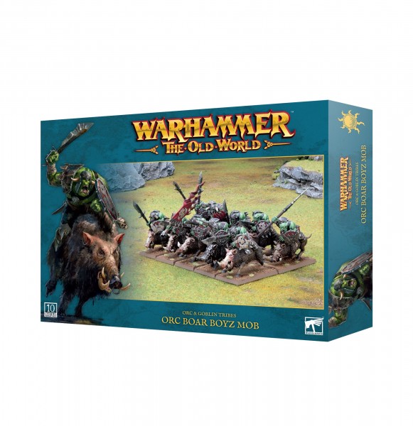 Warhammer The Old World - Ork-Wildschweinreiter-Mob