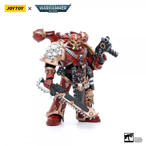 Warhammer 40k Actionfigur 1/18 Chaos Space Marines Crimson Slaughter Brother Maganar 12 cm
