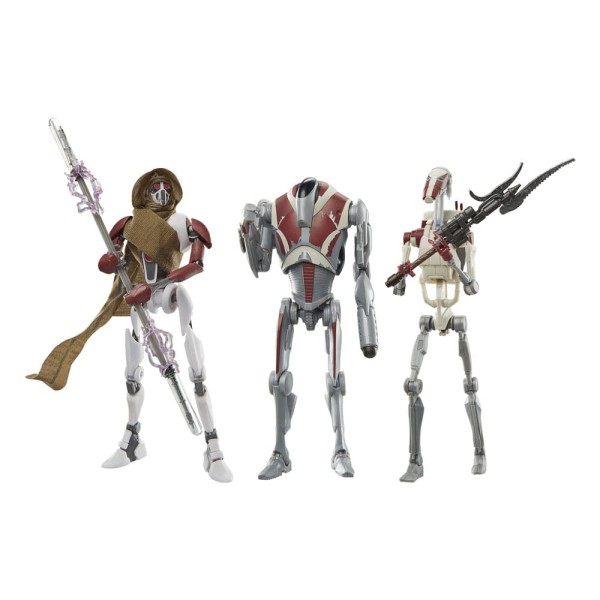 Star Wars Jedi: Survivor Black Series Actionfiguren 3er-Pack Magna Guard, Super Battle Droid & Battl