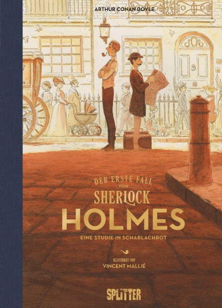 Sherlock Holmes: Eine Studie in Scharlachrot - Illustrierter Roman