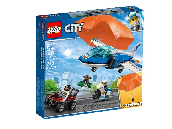 LEGO® City 60208 Polizei Flucht mit Fallschirm
