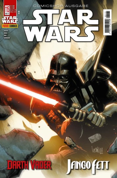 Star Wars 115 - Jango Fett 3 / Darth Vader Comicshop-Ausgabe