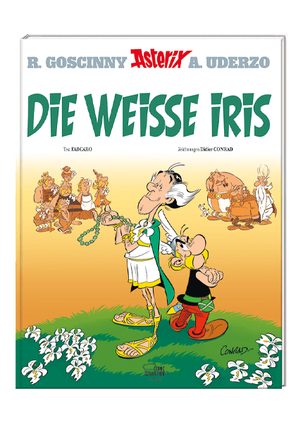 Asterix Nr. 40: Die Weiße Iris - gebundene Ausgabe