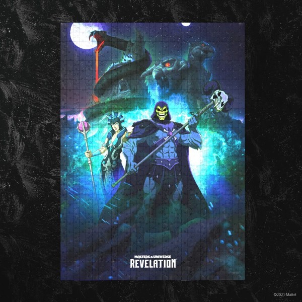 Masters of the Universe: Revelation™ Puzzle Skeletor™ and Evil-Lyn™ (1000 Teile)