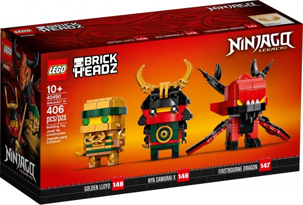 LEGO® BrickHeadz 40490 NINJAGO® 10