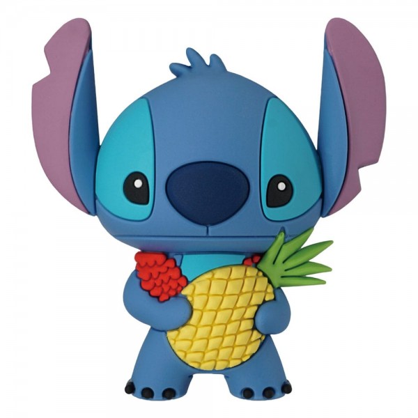Lilo &amp; Stitch Relief-Magnet Stitch with Pineapple