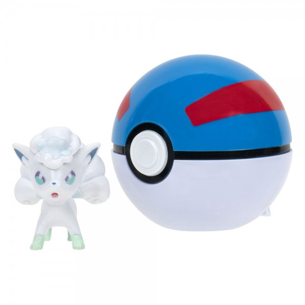 Pokémon Clip&#039;n&#039;Go Poké Balls Alola-Vulpix &amp; Pokéball