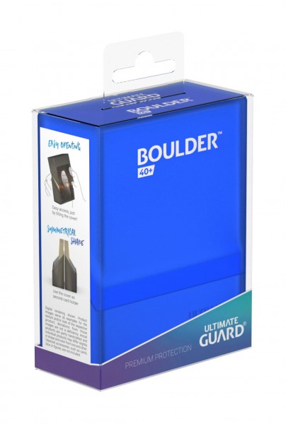 Ultimate Guard Boulder Deck Case 40+ Standardgröße Sapphire
