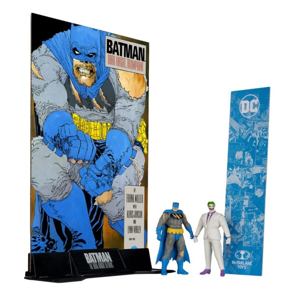 DC Direct Page Punchers Actionfiguren 2er-Pack Batman & The Joker (Batman: The Dark Knight Returns)