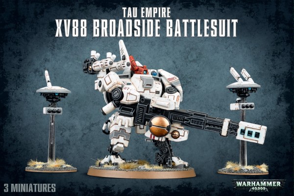 Tau Empire - XV88 Broadside Battlesuit