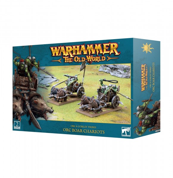 Warhammer The Old World - Ork-Wildschweinstreitwagen