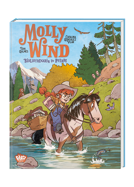 Molly Wind - Bibliothekarin zu Pferde