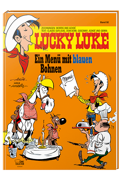 Lucky Luke 92 - Ein Menü mit blauen Bohnen (Hardcover)