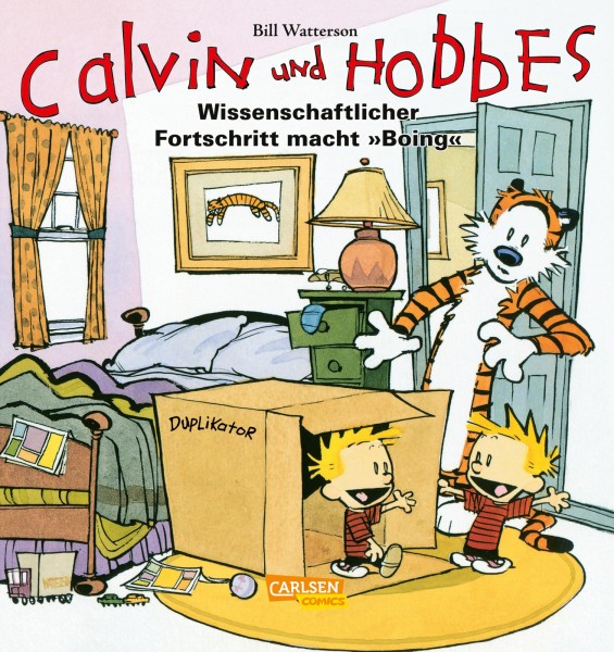 Calvin und Hobbes 6 - Wissenschaftlicher Fortschritt macht "Boing"