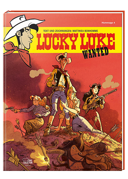 Lucky Luke wanted: Hommage Nr. 4 - gebundene Ausgabe
