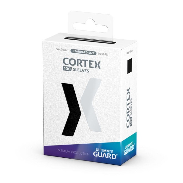 Ultimate Guard Cortex Sleeves Standardgröße Schwarz (100)
