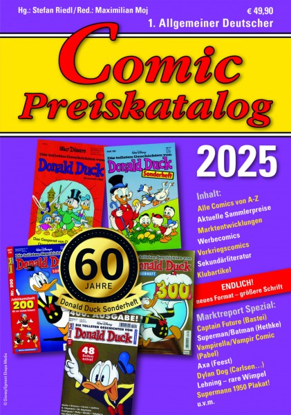 Comic Preiskatalog 2025 HC