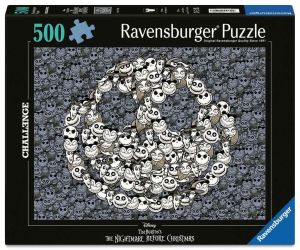 Nightmare Before Christmas Challenge Puzzle König des Schreckens (500 Teile)