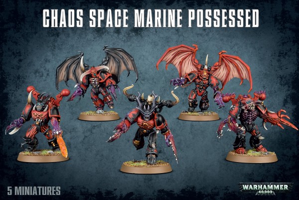 Chaos Space Marines - Possessed