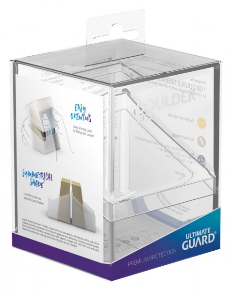 Ultimate Guard Boulder Deck Case 100+ Standardgröße Transparent