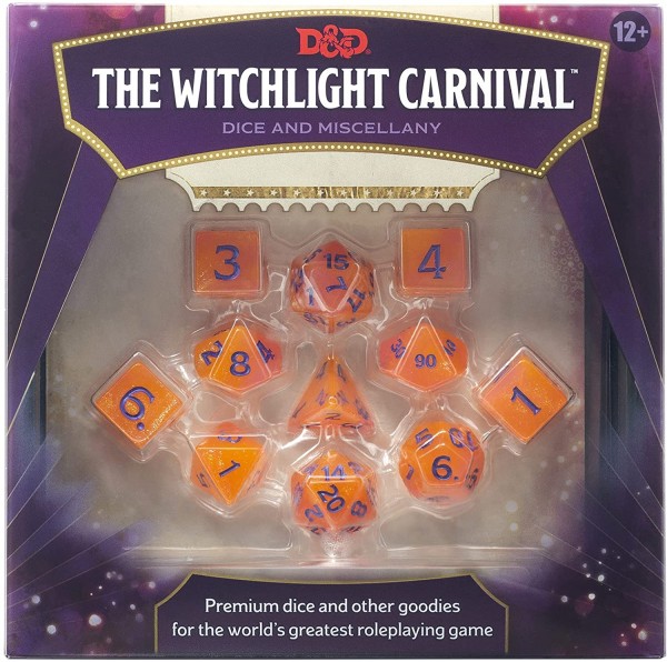 Dungeons &amp; Dragons RPG Würfel Set Witchlight Carnival (Englisch)