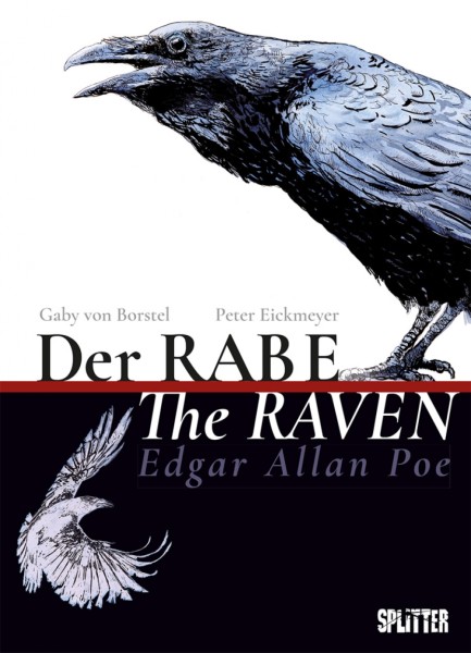 Der Rabe / The Raven - Illustriertes Gedicht nach Edgar Allan Poe