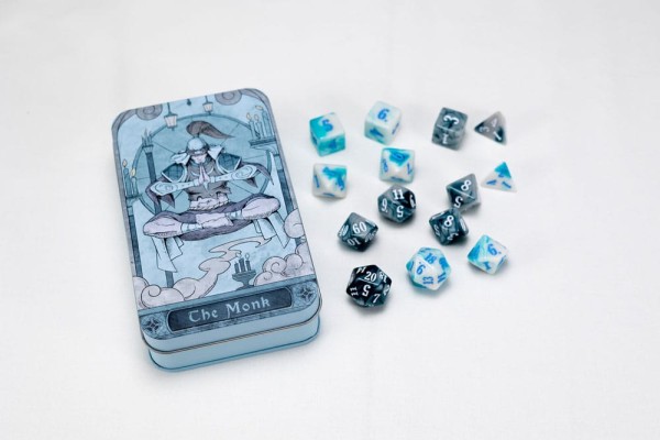 Character Class Classic RPG Würfel Set Monk (14)