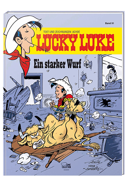 Lucky Luke 91 - Ein starker Wurf (Hardcover)