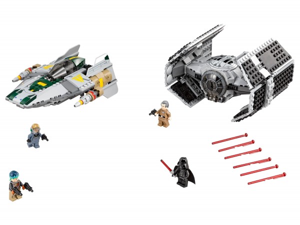 LEGO® Star Wars 75150 Vader&#039;s TIE Advanced vs. A-Wing Starfighter