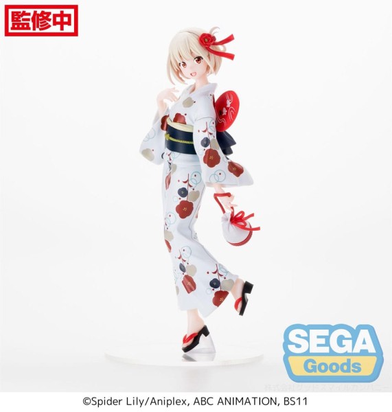 Lycoris Recoil Luminasta PVC Statue Chisato Nishikigi Going out in a yukata 19 cm